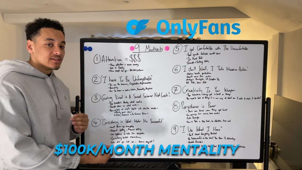 Steal These 9 Mindsets to Take Your OnlyFans to $100K/Month