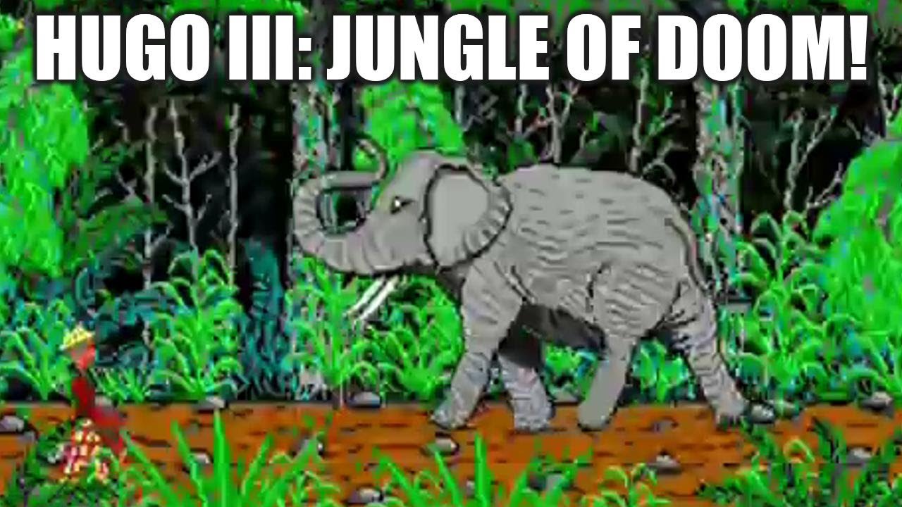 HUGO 3: JUNGLE OF DOOM Adventure Game Gameplay Walkthrough - No Commentary Playthrough