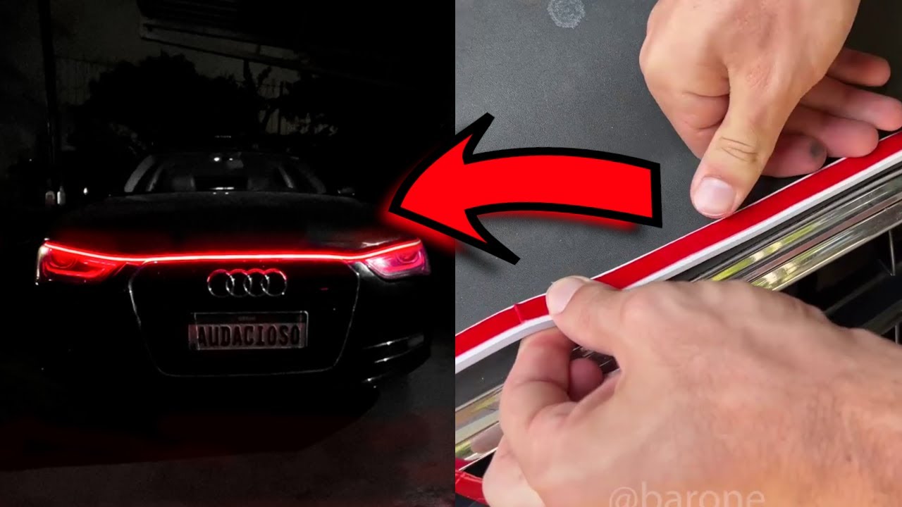 Esse led Robocop transforma seu carro no verdadeiro possante futurista