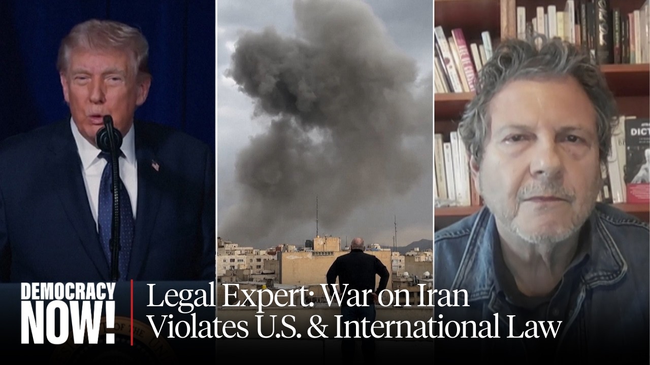 Trump's War on Iran Violates International Law & U.S. Constitution: War Crimes Prosecutor Reed Brody