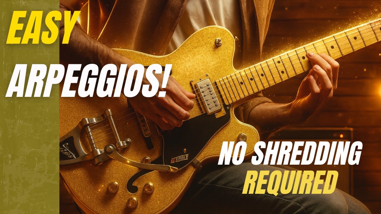 Stop Playing Scales: One Simple Arpeggio Shape, 5 Pro Phrasings