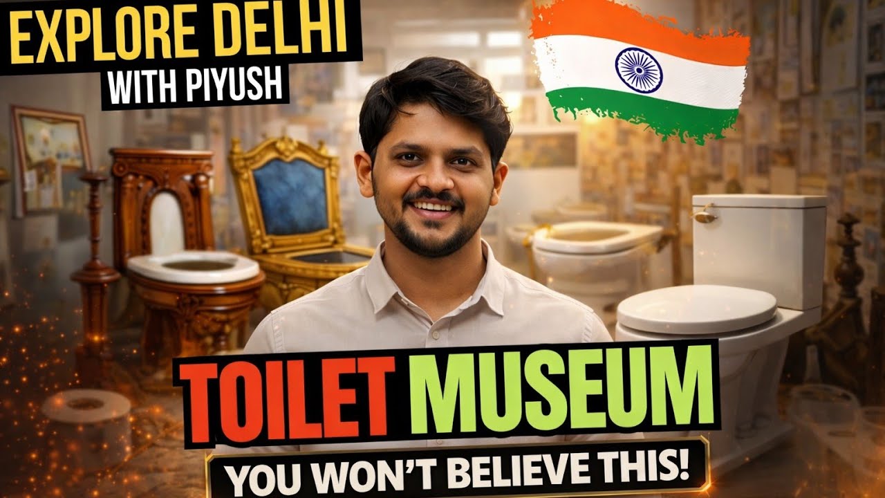 दुनिया का सबसे अनोखा म्यूज़ियम! | टॉयलेट म्यूज़ियम दिल्ली #ExploreDelhiWithPiyush