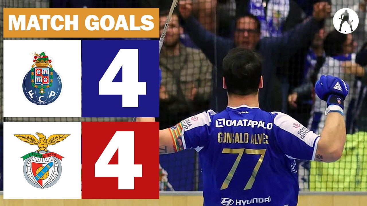 Porto vs Benfica (4-4) | MATCH GOALS CN PLACARD
