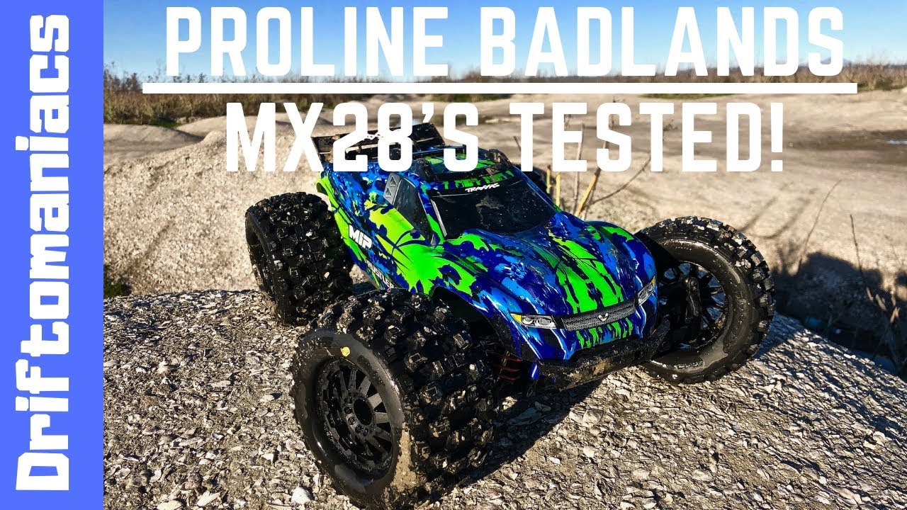 Proline Badlands MX28 Review On Rustler 4x4 VXL