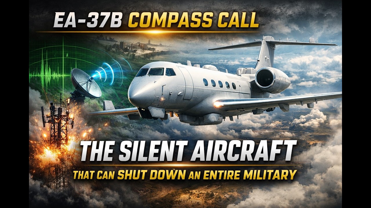 EA-37B Compass Call: The Silent Aircraft That Can Shut Down an Entire Military