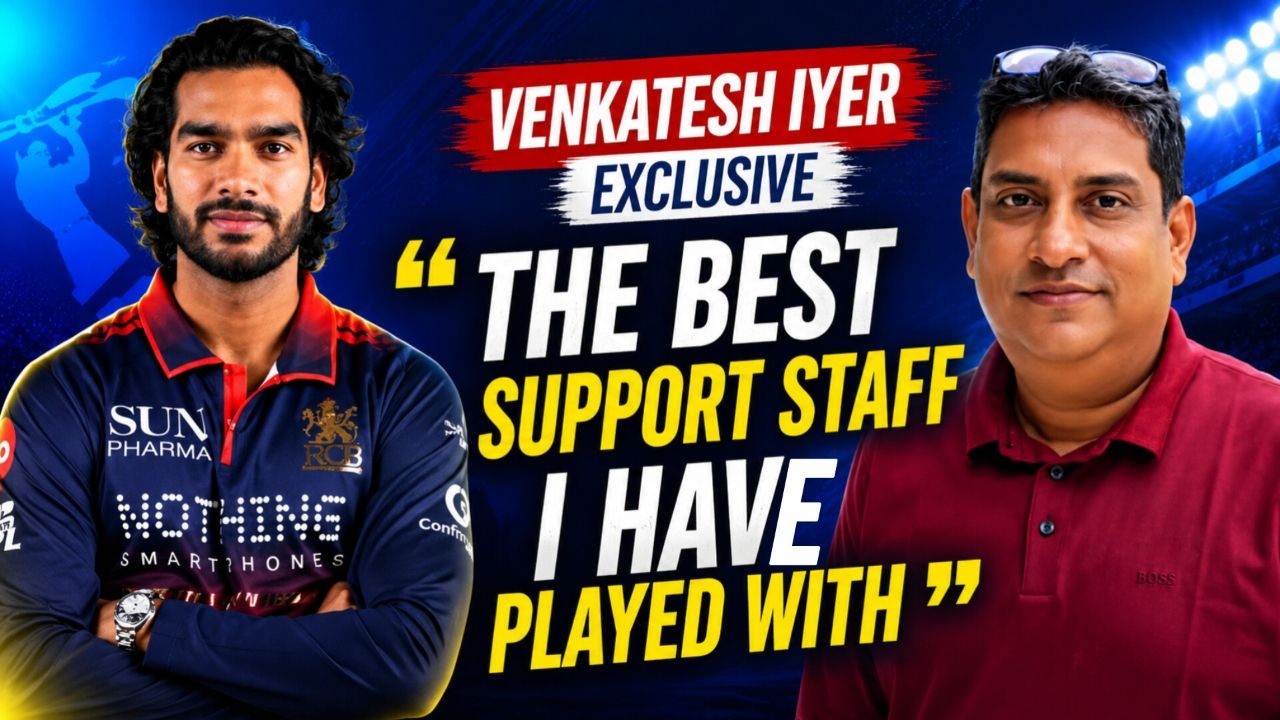 &ldquo;Best support staff I have played with&rdquo; &ndash; Venkatesh Iyer Exclusive chat with Boria Mazumdar