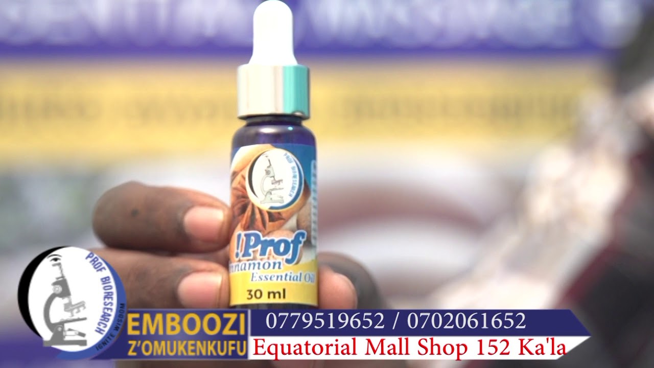 PROF BIORESEARCH EMBOOZI Z`OMUKENKUFU CINNAMON OIL (MUDALASINI) PART ONE