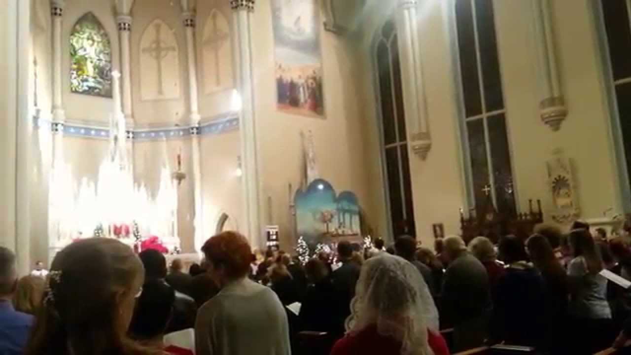 Merry Christmas from Emmanuel Catholic Church (Angels We Have Heard On High)