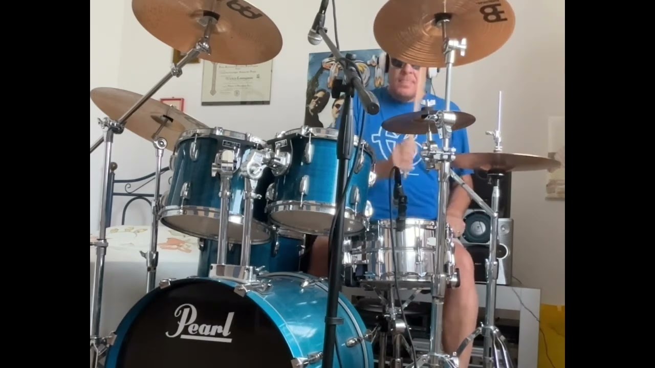 Hulk Hogan - Real American ( Rick Derringer ) 🥁drum cover by Lampu