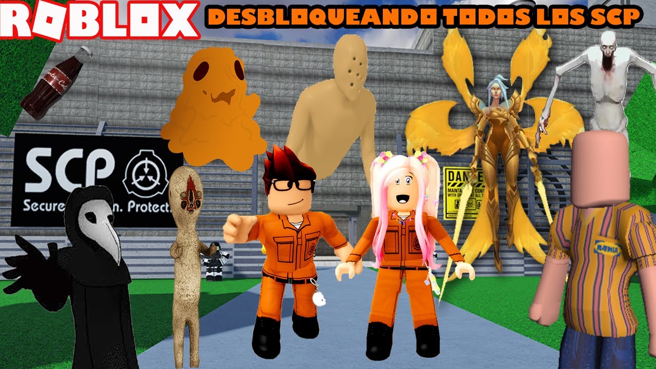 Desbloqueamos Todos Los SCP Mas Epicos De Roblox!