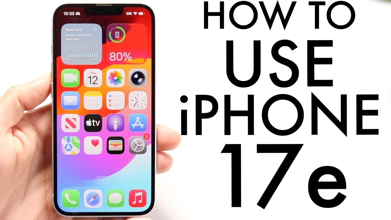 Как пользоваться iPhone 17e! (Полное руководство для начинающих)