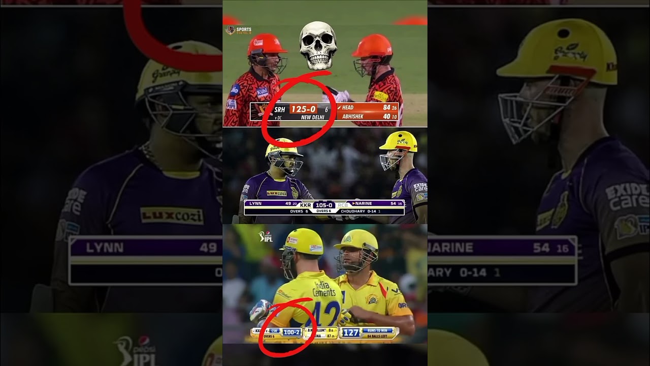 Highest power play Runs in IPL 🔥Srh vs Dc #youtubeshorts #cricket #ipl2025 #srh #kkr #rcb #dc