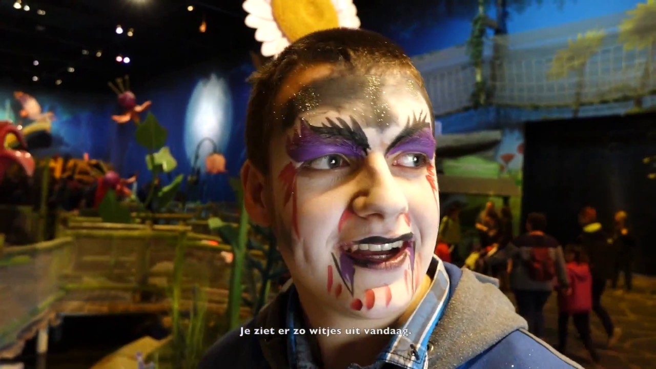 halloween vlog Plopsaland 2014 Halloween fun met vrienden, De Plopsa Heks en de Pompoen koning. :)