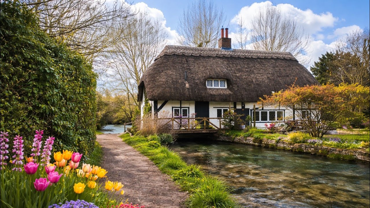 🇬🇧 I Visited a Village That Feels Like a Dream | Spring Countryside Walk in England 4K