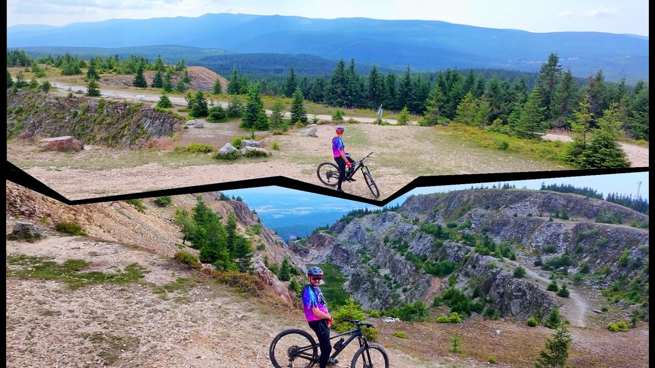 St&oacute;g Izerski - Kultowy trawers - Izerskie Garby - MTB trip