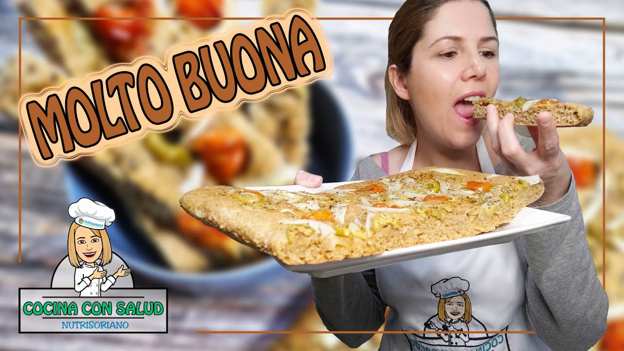 FOCACCIA INTEGRAL CASERA | Sabor de Italia más SALUDABLE