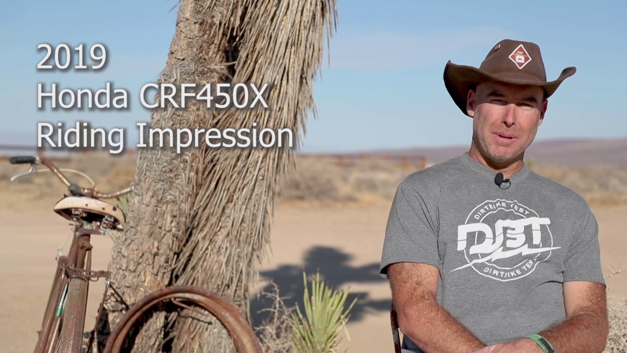 2019 Honda CRF450X impression