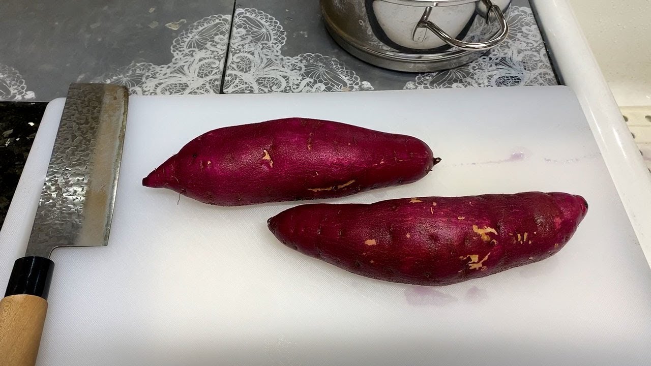 【ルンルンの裏庭】お父さんルンルンの大好きな干し芋を作る