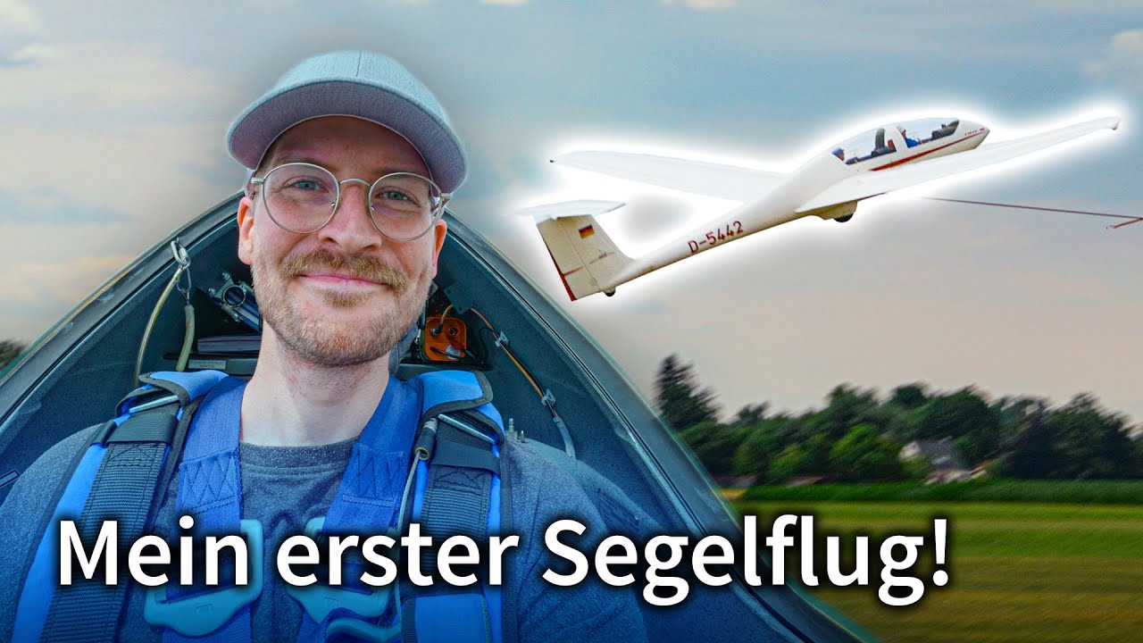 Blick ins Cockpit: So startet man ein Segelflugzeug