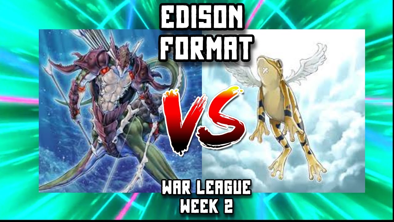 EDISON WAR LEAGUE: FROG WARS EP. VII Frogmonarch vs. Hero Frog (Week 2)