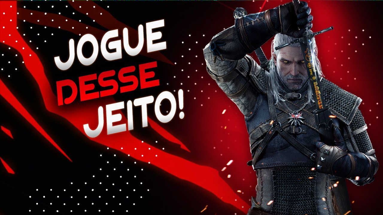 O Melhor JEITO de jogar THE WITCHER 3!