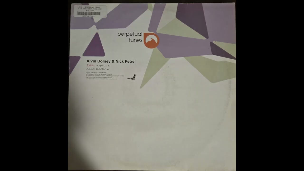 Alvin Dorsey & Nick Petrel - Angel D.U.S.T.