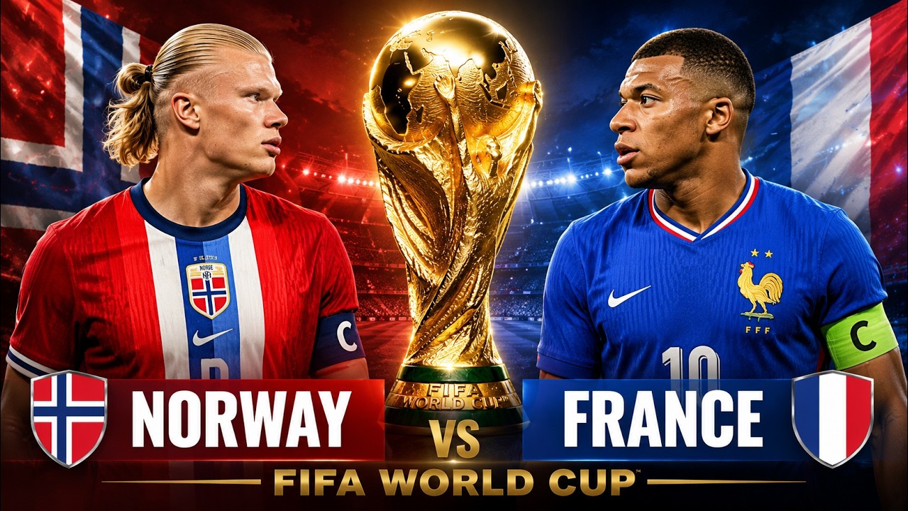 FIFA World Cup 2026 LIVE | Norway Vs France LIVE | Norway Vs France LIVEScore