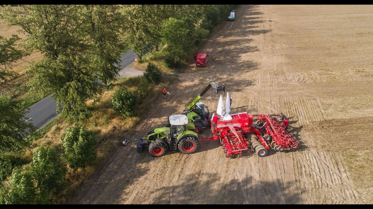 Rekord Polski w siewie pasowym rzepaku