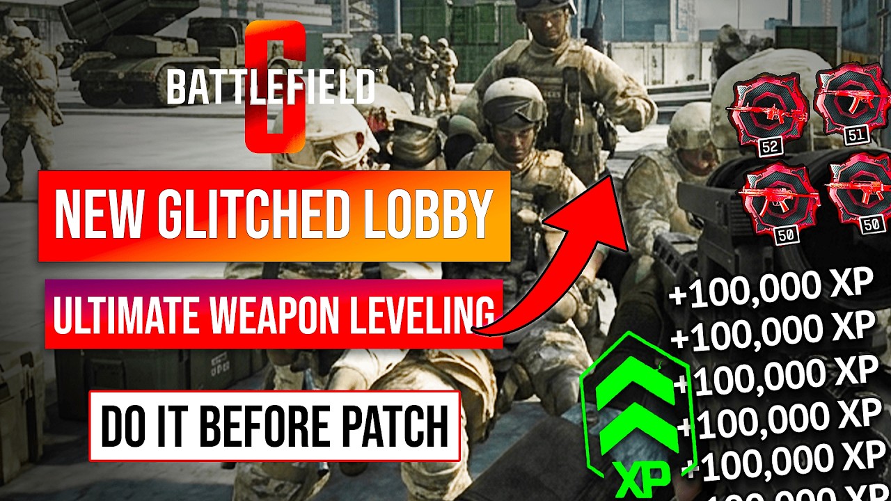 *ГЛЮЧНОЕ ЛОББИ В СОЛО* ФАРМ ОПЫТА ОРУЖИЯ В BATTLEFIELD 6 ✅ | НОВЫЙ КОД ПОРТАЛА | СКОРО ПОФИКСЯТ #bf6