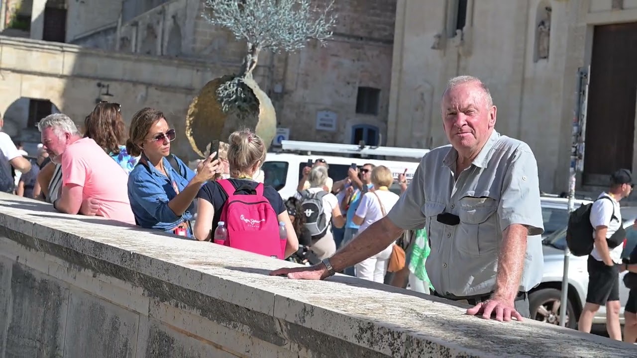 The Site of the Motorcycle Stunt at Matera, Italy for the James Bond Film, 