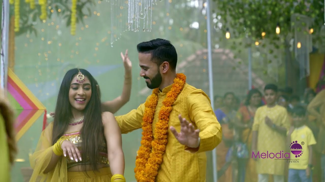 Wedding Haldi decoration at traditional Kerala resort in Kochi, Calicut, and Trivandrum | Melodia