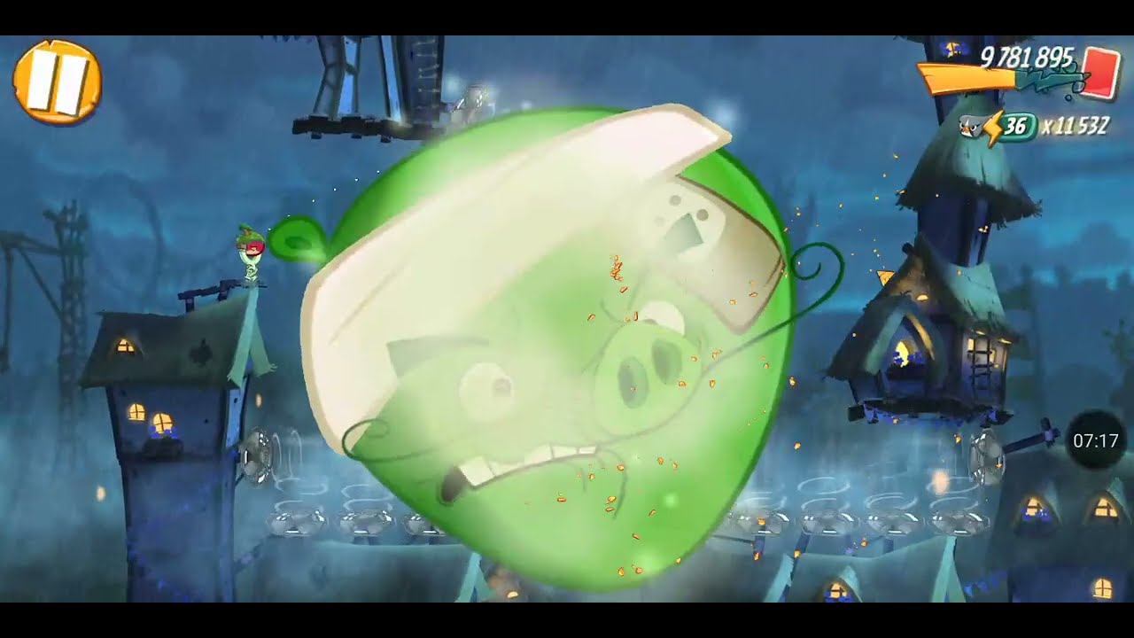 Jugando pánico del rey cerdo y más! Angry birds 2! 