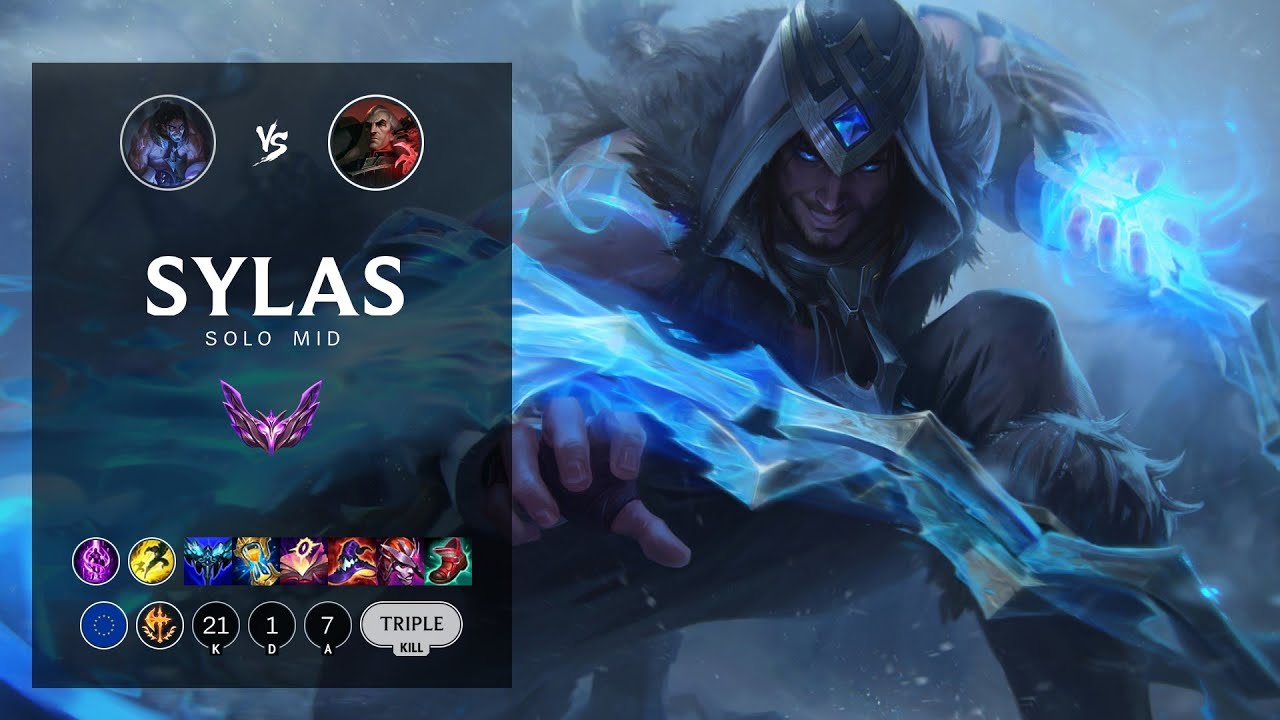 Sylas Mid vs Swain - EUW Master Patch 12.12