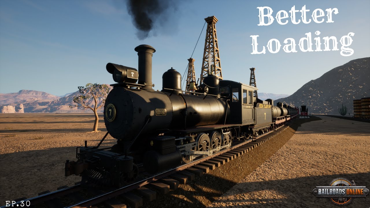 Улучшена загрузка в RailRoads Online! Mesa Plains, эпизод 30.