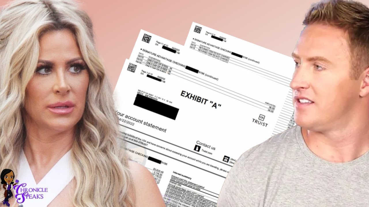Kim Zolciak's BANK STATEMENTS Show $127K Spent In ONE Month Leaving Kroy With $760.00!