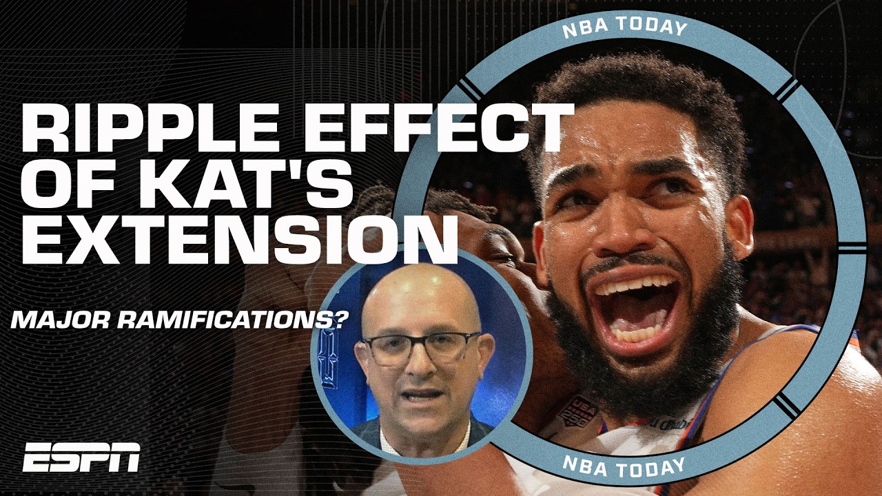 Bobby Marks identifies KAT's extension as a BIG FOCUS to the Knicks' future 👀 | NBA Today