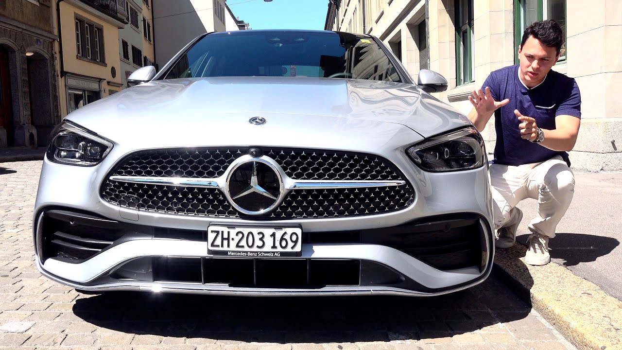 Mercedes C-класса 2022 года | НОВЫЙ Drive C220d AMG ПОЛНЫЙ ОБЗОР Интерьер Экстерьер