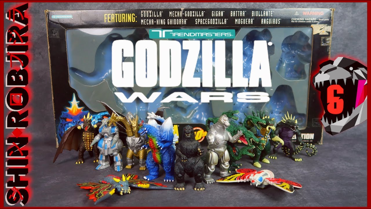 Trendmasters Godzilla Wars: Коллекционное издание к 40-летию | Обзор набора