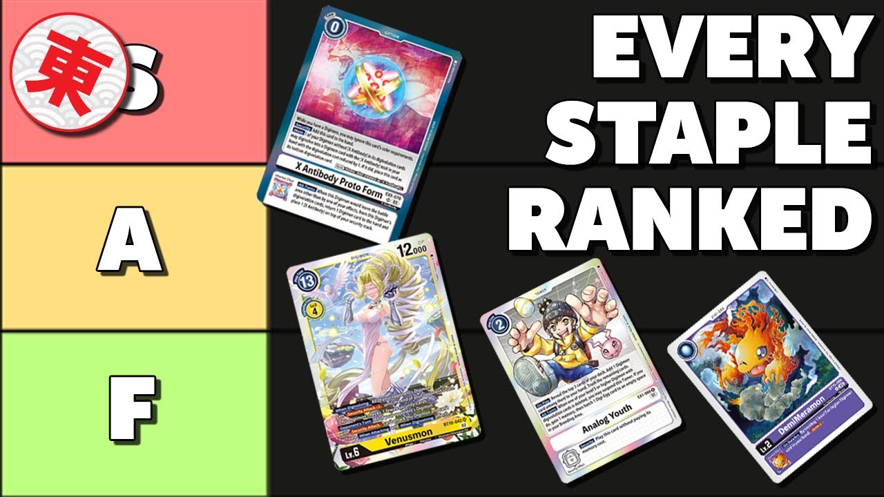 Every Digimon TCG Staple Ranked