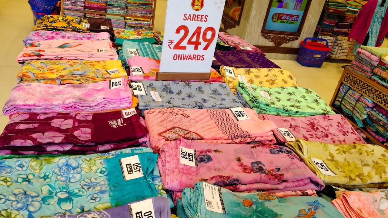 Chennai Shopping mall latest sarees #shopping #dailywearsarees #weddingcollection #trendingsarees 