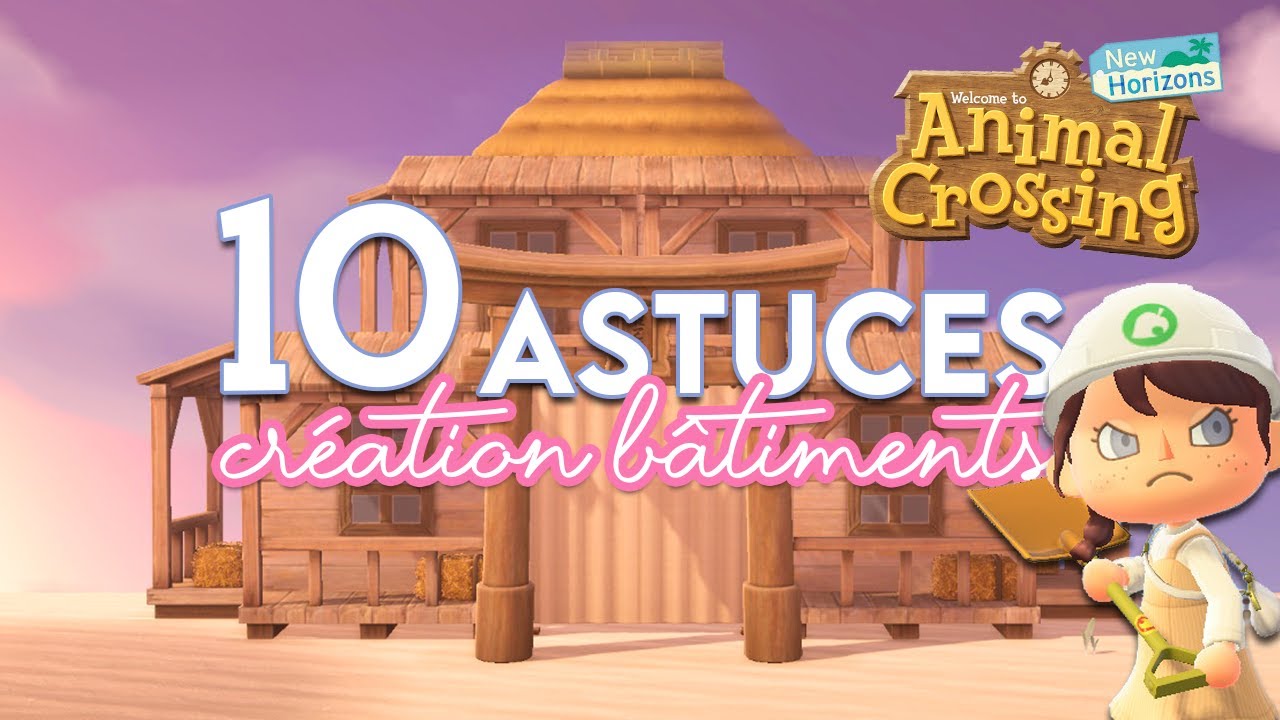 10 CRÉATIONS DE BÂTIMENTS FACILES & CANONS (Partie 2) ! 🔨 - ANIMAL CROSSING NEW HORIZONS