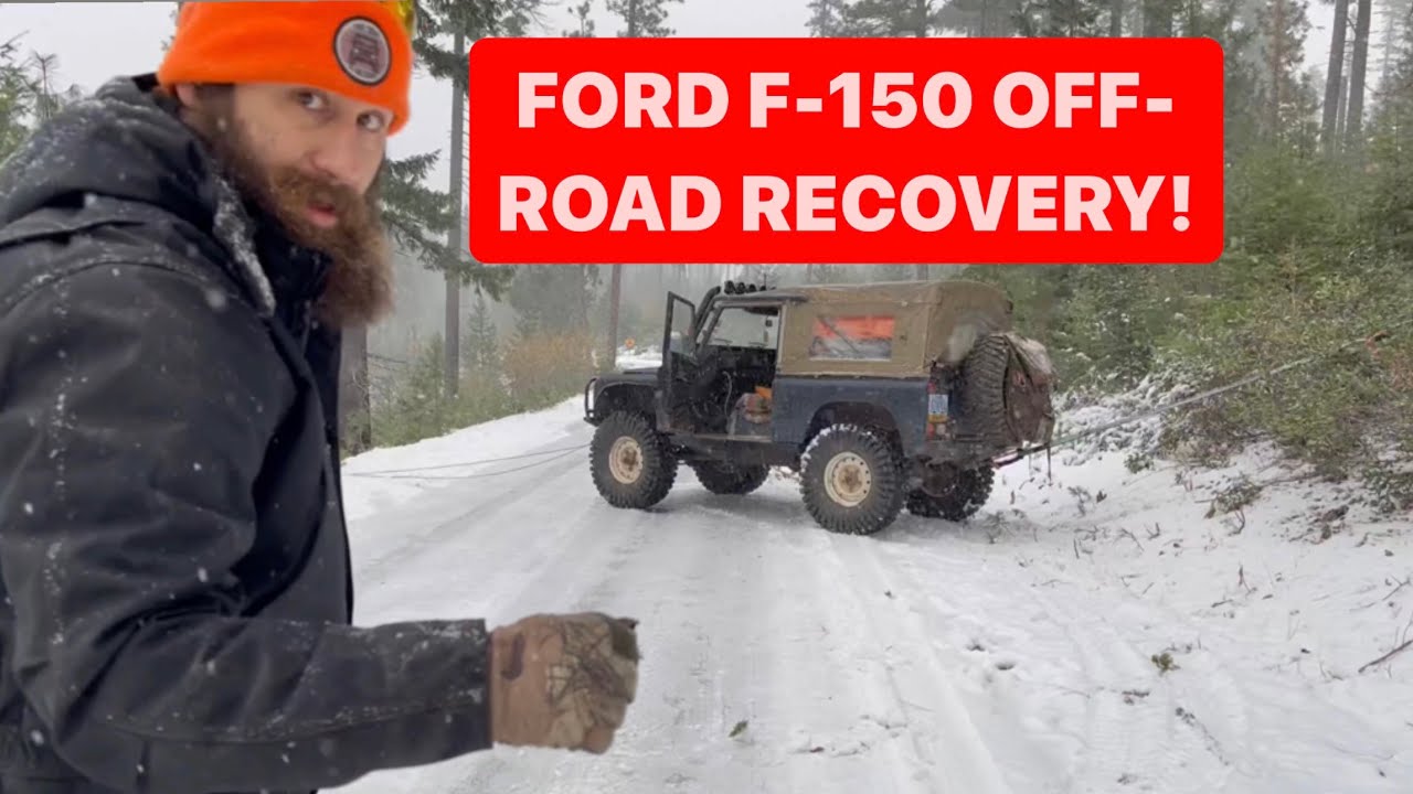 FORD F-150 OFFROAD RECOVERY