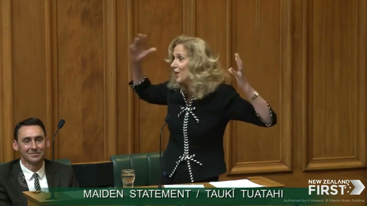 Tanya Unkovich makes a passionate Maiden Speech