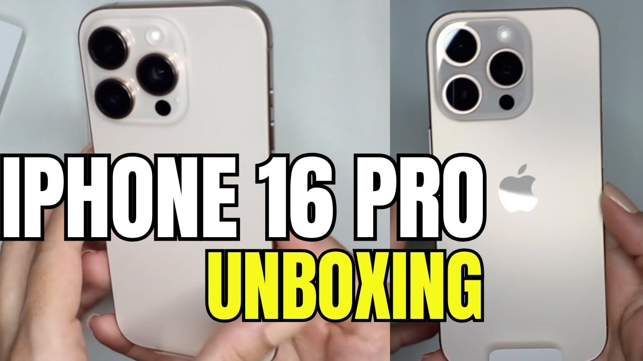 IPHONE 16 PRO TITÂNIO DESERTO | UNBOXING | COMPRA NO MERCADO LIVRE