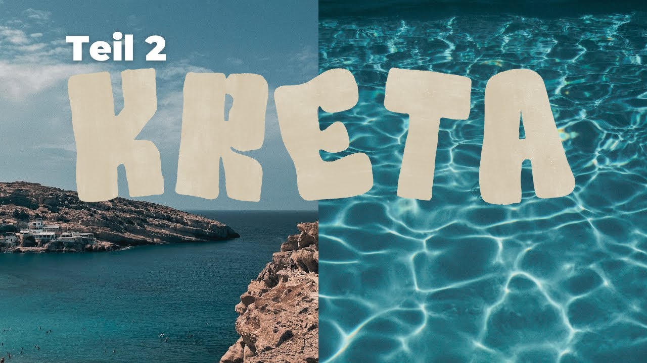 KRETA VLOG TEIL 2 - Herbst 2022 | Zeus-Höhle, Gortyna, Matala & Red Beach