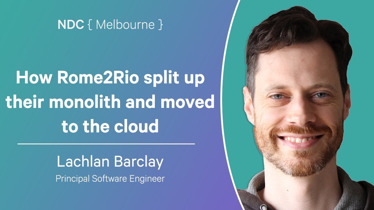 How Rome2Rio split up their monolith and moved to the cloud - Lachlan Barclay - NDC Melbourne 2025