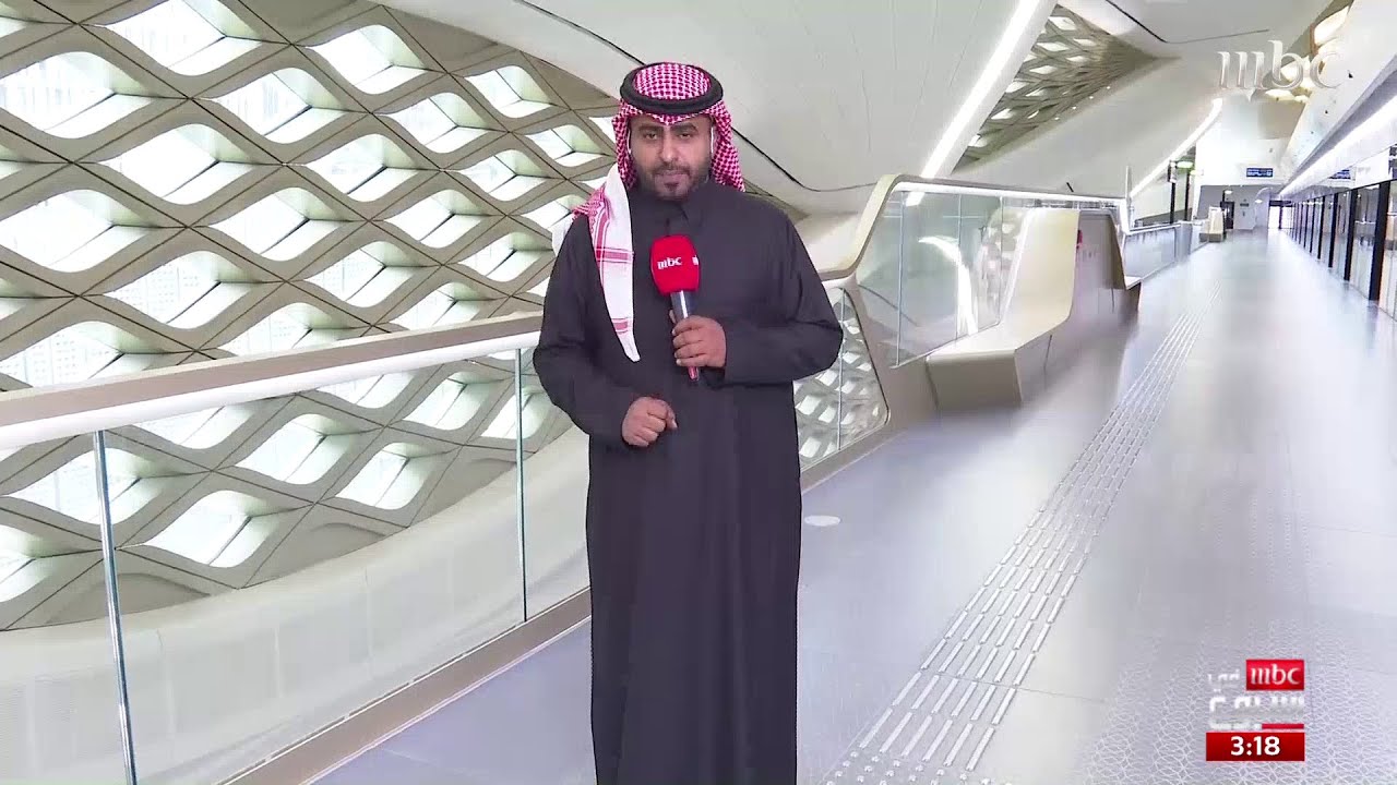 من قلب محطة المركز المالي  خلف الخلف وتفاصيل أكثر عن مشروع #قطار_الرياض