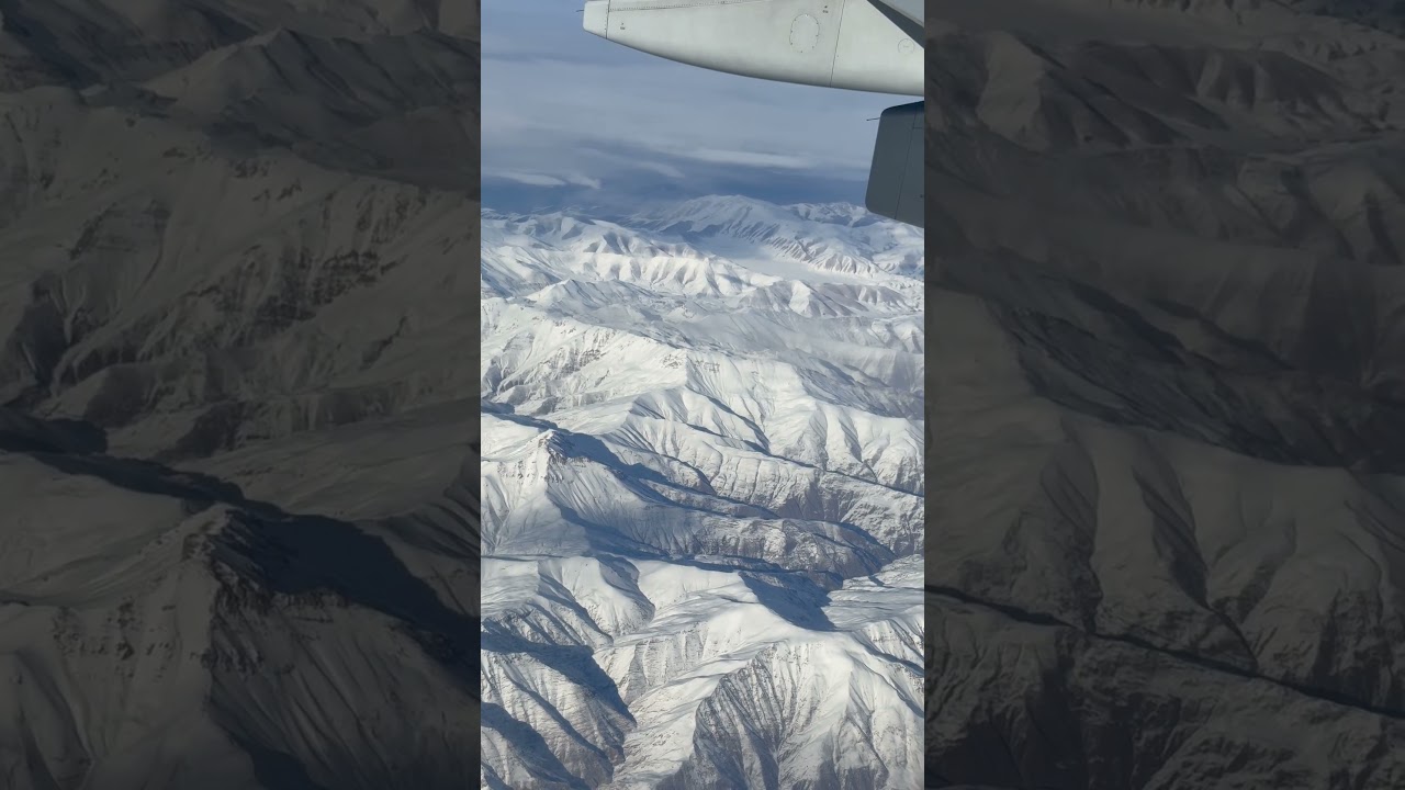 View from plane, somewhere above Europe #viewfromabove #mountains #europe