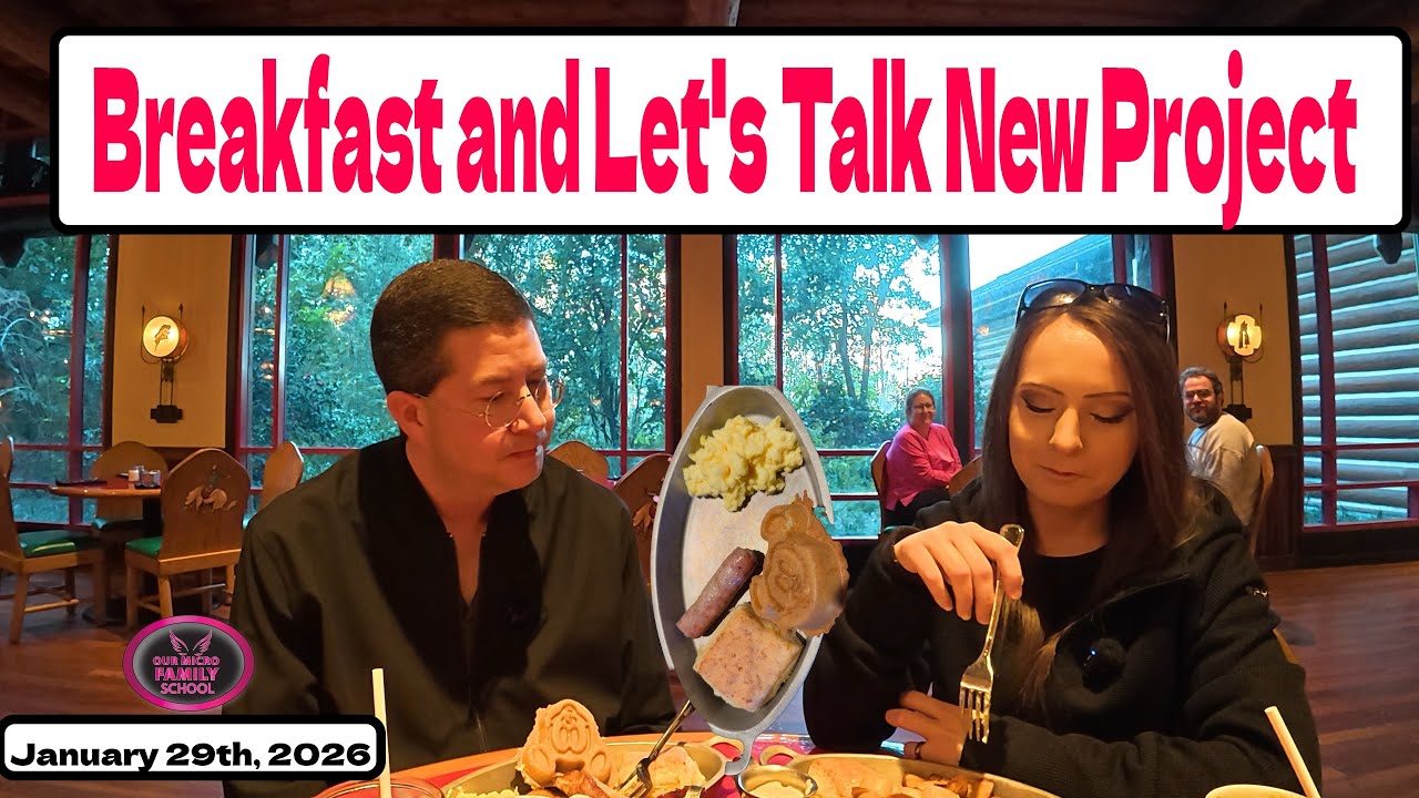 Let's Get Breakfast at Disney's Wilderness Lodge and Unveiling New Project S | January 29 2026