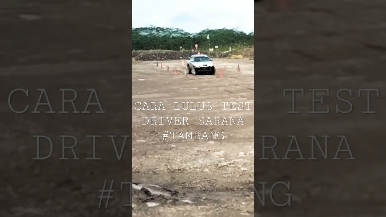 Cara Lulus Test Driver Sarana di #tambang #batubara #shorts #driver